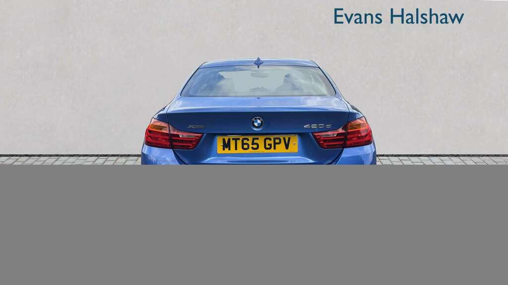 BMW 4 Series 420D 190 Xdrive M Sport Professional Media MT65GPV Blue #4