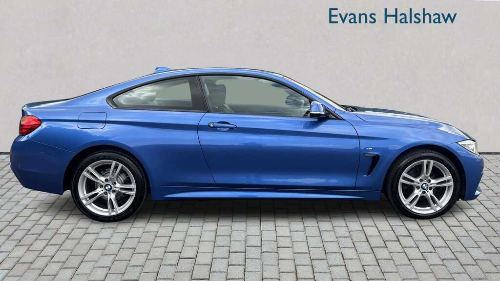 BMW 4 Series 420D 190 Xdrive M Sport Professional Media MT65GPV Blue #2
