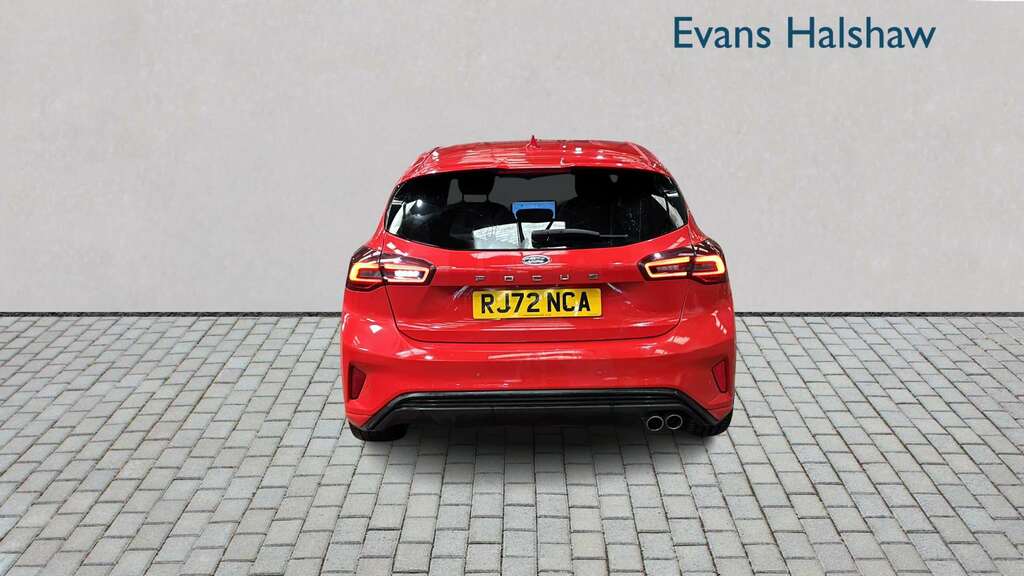 Ford Focus 1.5 Ecoblue St-line Vignale 2022 RJ72NCA Red #5
