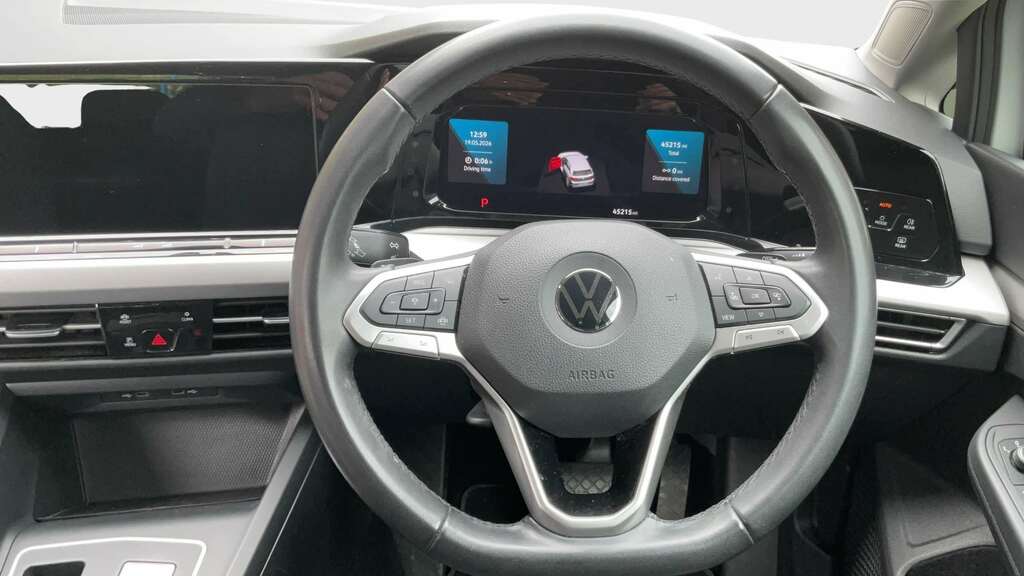 Volkswagen Golf 1.5 Etsi 150 Life Dsg 2021 EO71WXL White #6