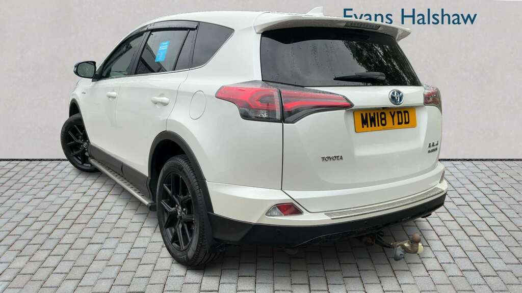 Toyota Rav 4 2.5 Vvt-i Hybrid Excel Tss Cvt Nav 2018 MW18YDD White #2