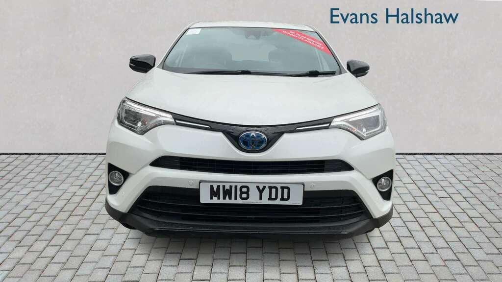 Toyota Rav 4 2.5 Vvt-i Hybrid Excel Tss Cvt Nav 2018 MW18YDD White #4