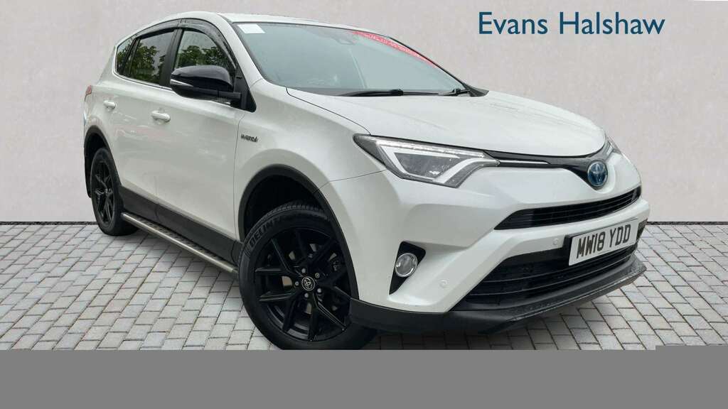 Toyota Rav 4 2.5 Vvt-i Hybrid Excel Tss Cvt Nav 2018 White