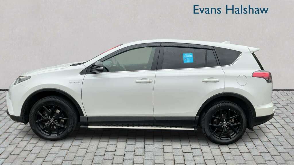 Toyota Rav 4 2.5 Vvt-i Hybrid Excel Tss Cvt Nav 2018 MW18YDD White #3
