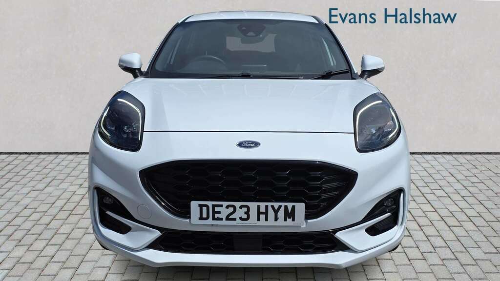 Ford Puma 1.0 Ecoboost Hybrid Mhev 155 St-line X 2023 DE23HYM White #3