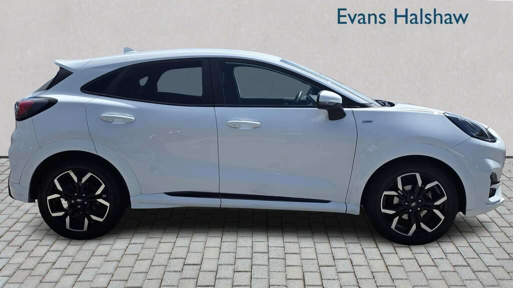 Ford Puma 1.0 Ecoboost Hybrid Mhev 155 St-line X 2023 DE23HYM White #2