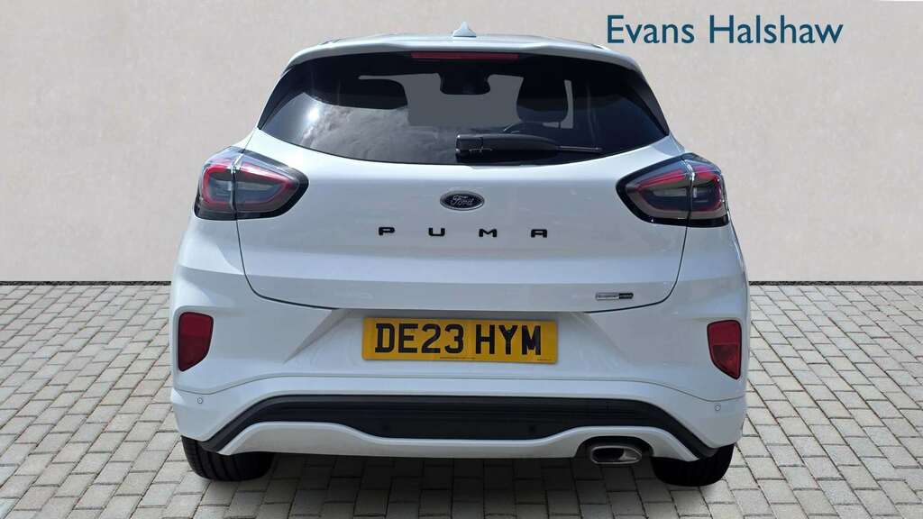 Ford Puma 1.0 Ecoboost Hybrid Mhev 155 St-line X 2023 DE23HYM White #6