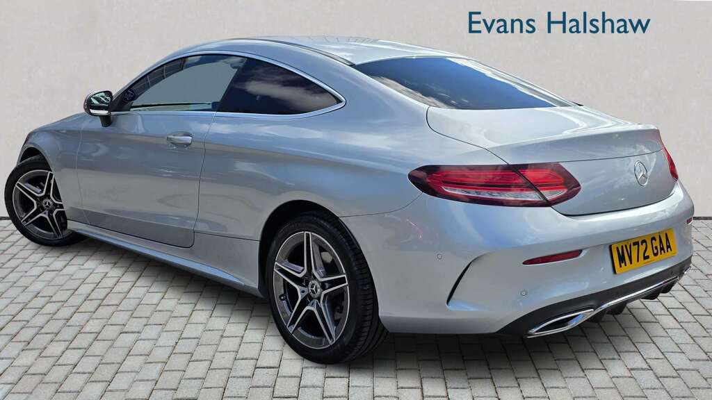 Mercedes-Benz C Class C220d Amg Line Edition 9G-tronic 2022 MV72GAA Silver #4