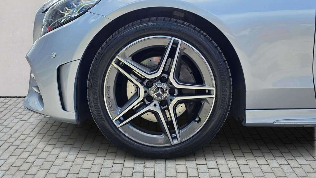 Mercedes-Benz C Class C220d Amg Line Edition 9G-tronic 2022 MV72GAA Silver #5