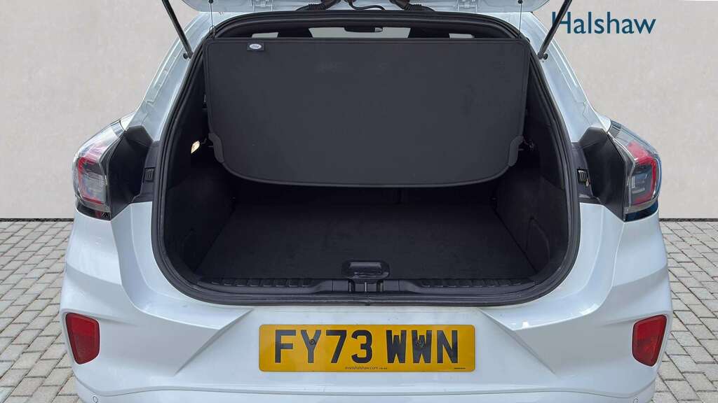 Ford Puma 1.0 Ecoboost Hybrid Mhev St-line 2023 FY73WWN White #6