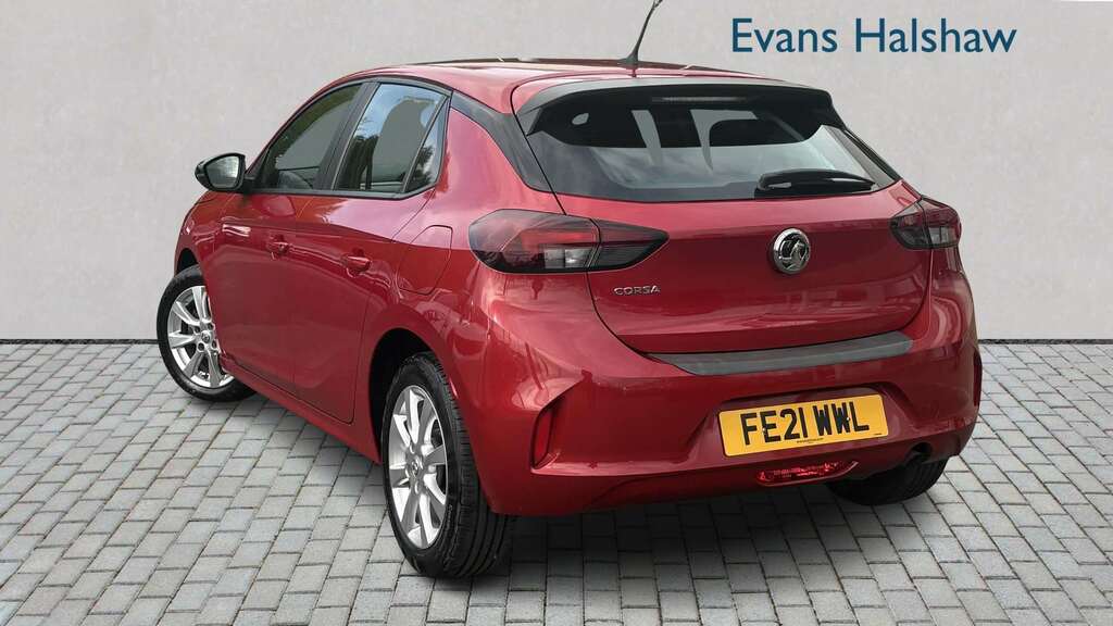 Vauxhall Corsa 1.2 Se 2021 FE21WWL Red #2