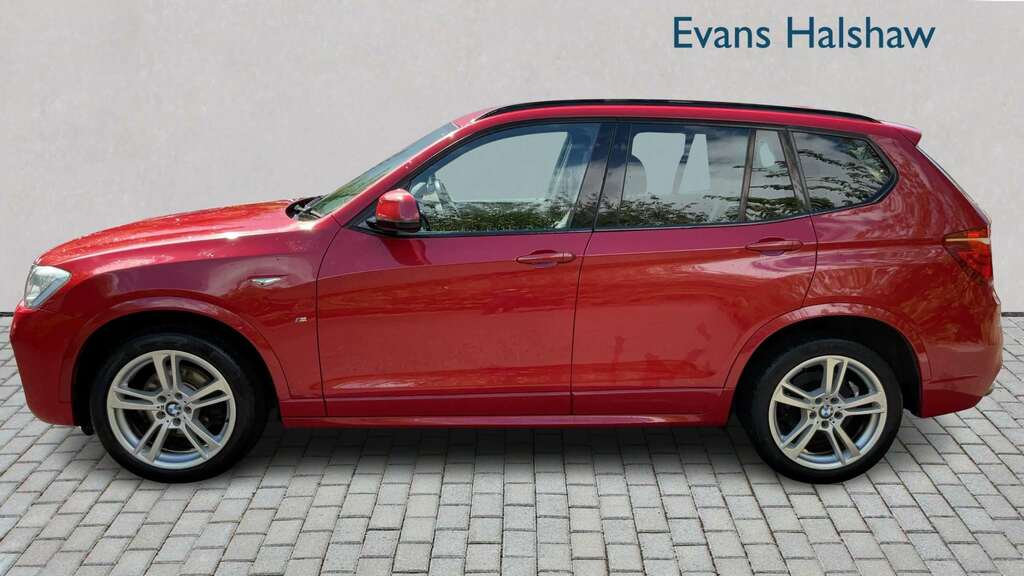 BMW X3 Xdrive20d M Sport Step 2015 FE65ZVU Red #3