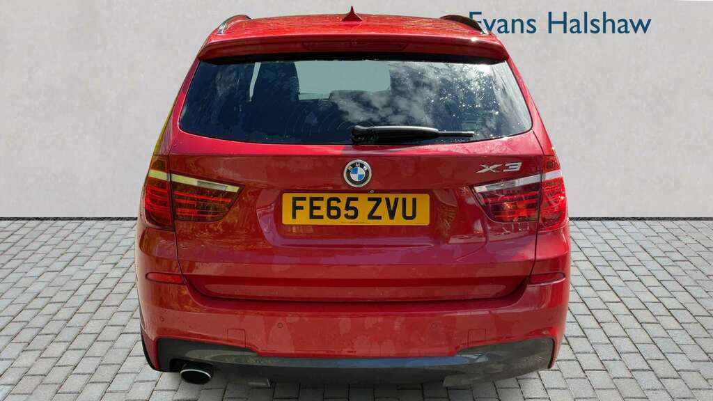 BMW X3 Xdrive20d M Sport Step 2015 FE65ZVU Red #5