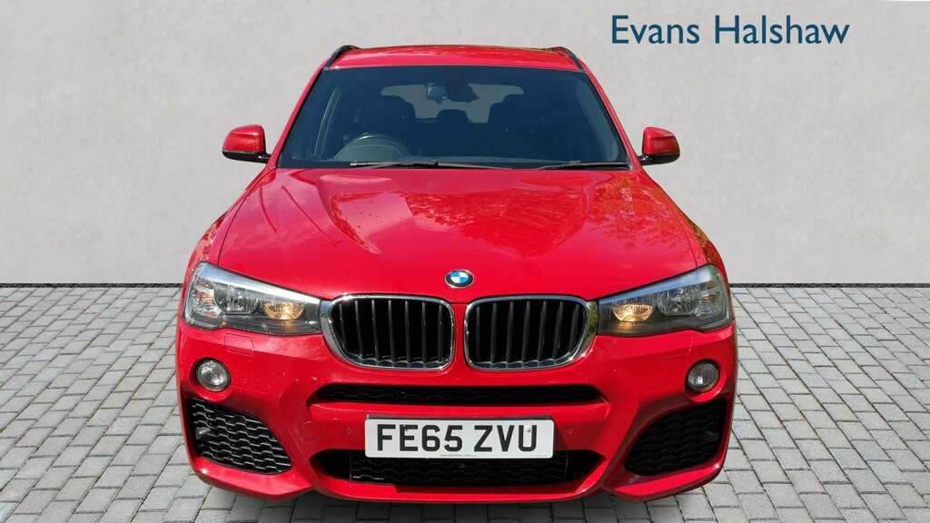 BMW X3 Xdrive20d M Sport Step 2015 FE65ZVU Red #4