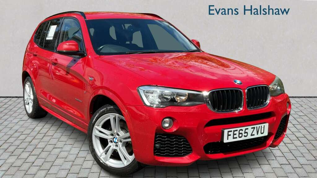 BMW X3 Xdrive20d M Sport Step 2015 Red