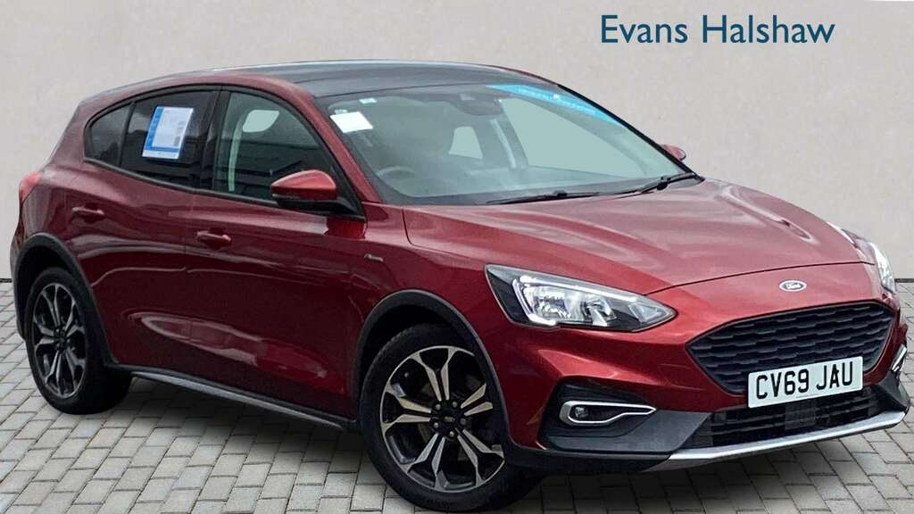 Ford Focus 1.0 Ecoboost 125 Active X 2019 Red