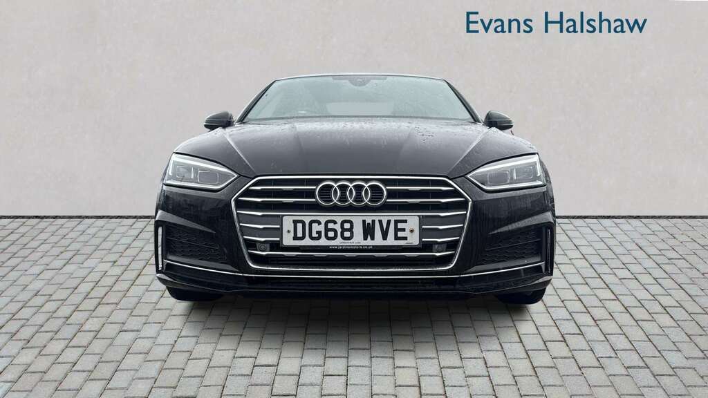 Audi A5 2.0 Tfsi S Line S Tronic 2018 DG68WVE Black #4