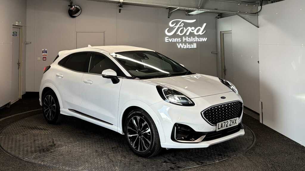 Ford Puma 1.0 Ecoboost Hybrid Mhev 155 St-line Vignale 2 White