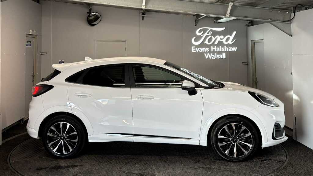 Ford Puma 1.0 Ecoboost Hybrid Mhev 155 St-line Vignale 2 White #4