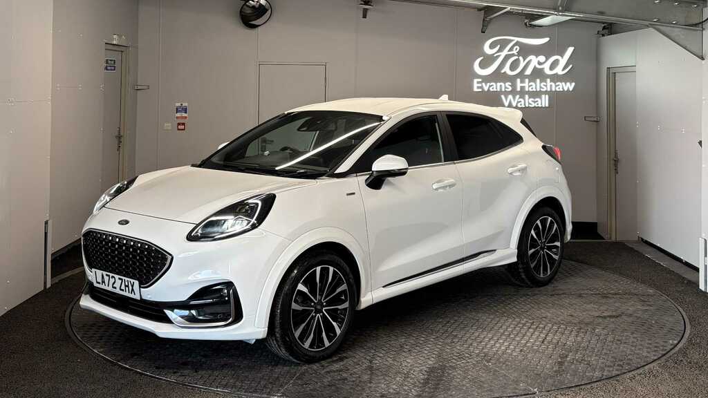 Ford Puma 1.0 Ecoboost Hybrid Mhev 155 St-line Vignale 2 White #3