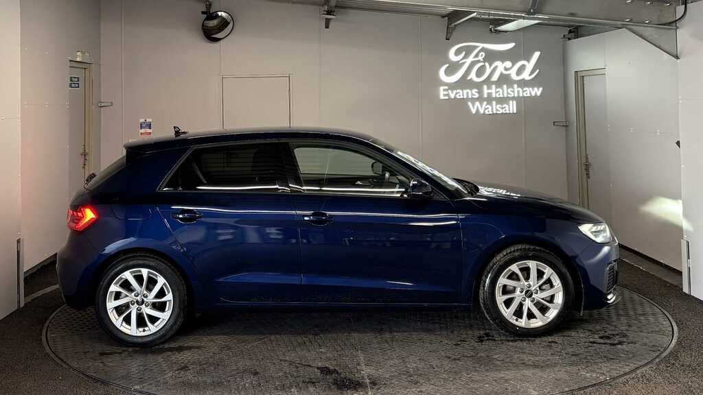 Audi A1 30 Tfsi 110 Sport 2023 WG23OML Blue #4