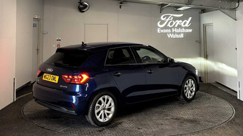 Audi A1 30 Tfsi 110 Sport 2023 WG23OML Blue #5