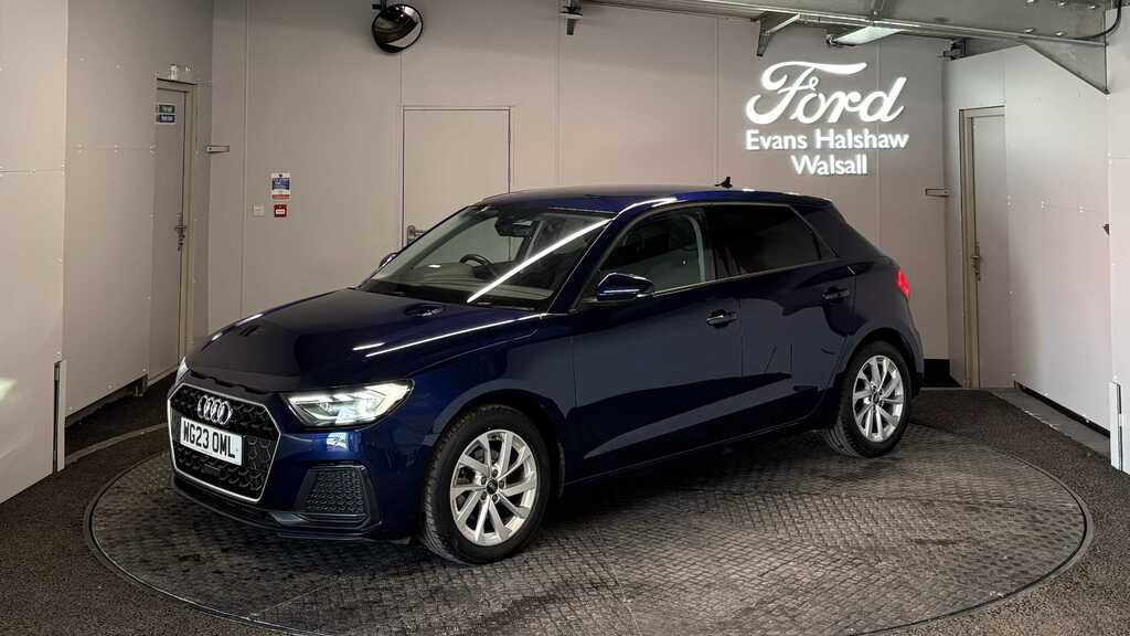 Audi A1 30 Tfsi 110 Sport 2023 WG23OML Blue #3