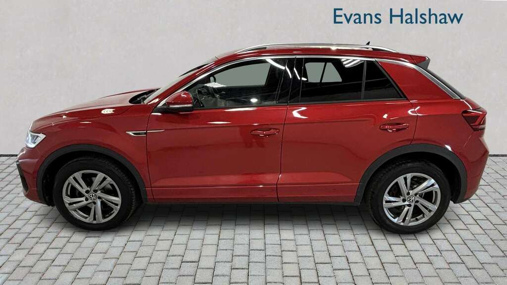 Volkswagen T-Roc 1.5 Tsi R-line Dsg 2023 BV23VSC Red #5