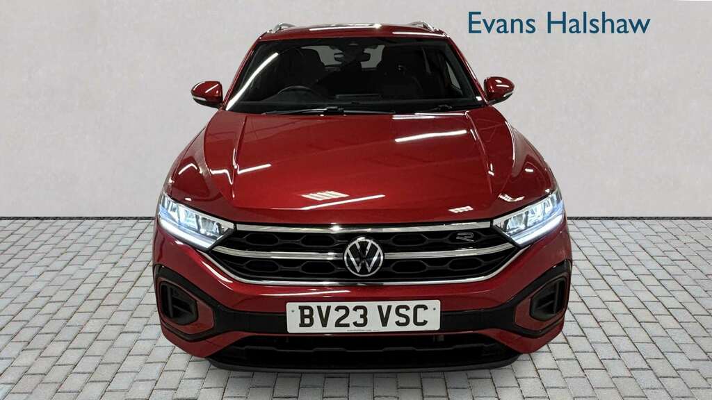 Volkswagen T-Roc 1.5 Tsi R-line Dsg 2023 BV23VSC Red #3