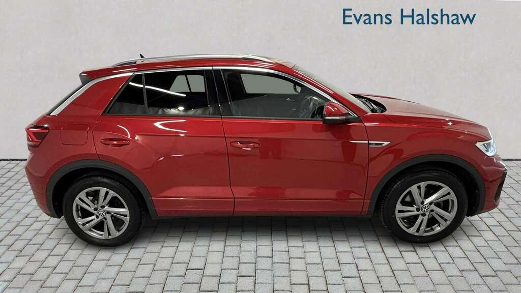 Volkswagen T-Roc 1.5 Tsi R-line Dsg 2023 BV23VSC Red #2