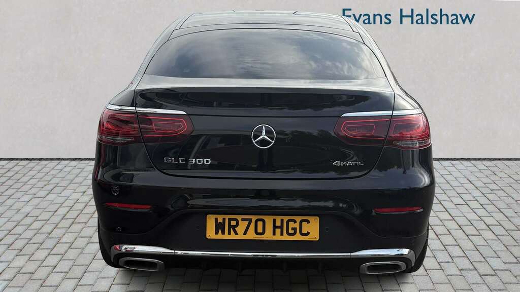 Mercedes-Benz GLC Class Glc 300 4Matic Amg Line 9G-tronic 2020 WR70HGC Black #5