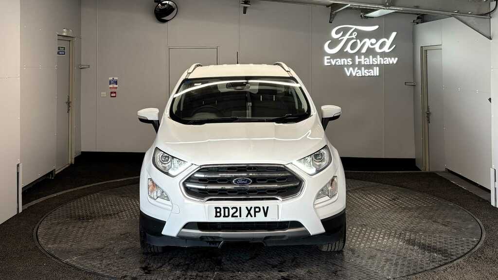 Ford Ecosport 1.0 Ecoboost 125 Titanium 2021 BD21XPV White #2