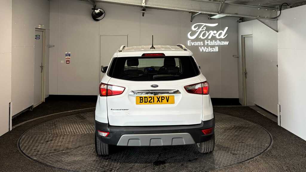 Ford Ecosport 1.0 Ecoboost 125 Titanium 2021 BD21XPV White #6
