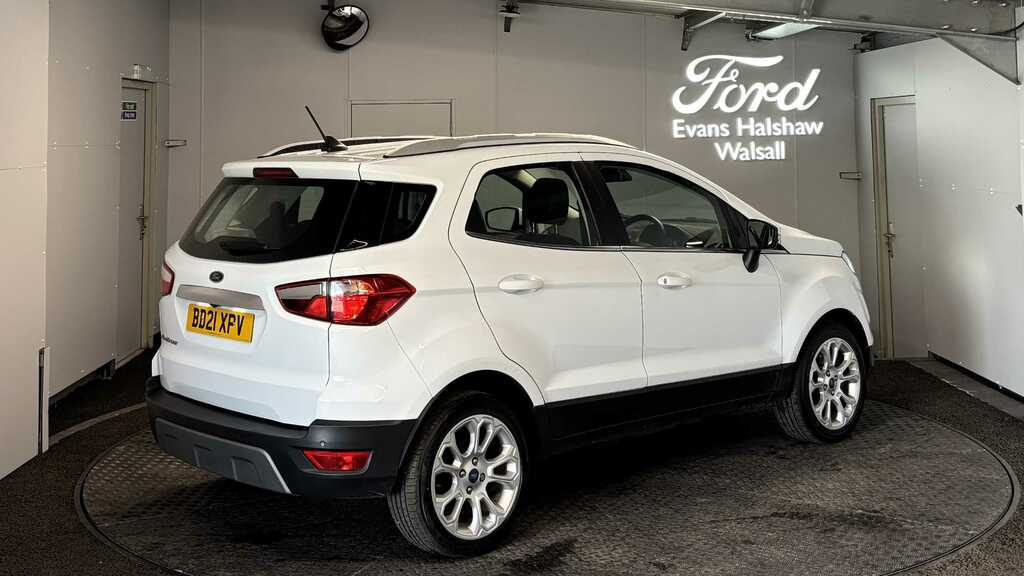 Ford Ecosport 1.0 Ecoboost 125 Titanium 2021 BD21XPV White #5