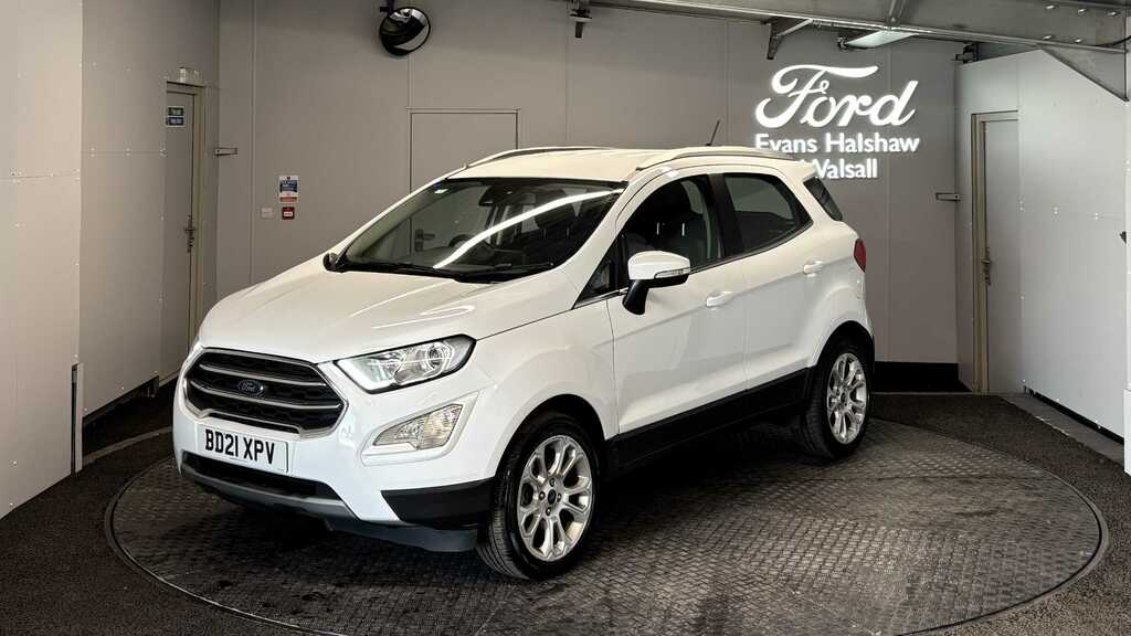 Ford Ecosport 1.0 Ecoboost 125 Titanium 2021 BD21XPV White #3