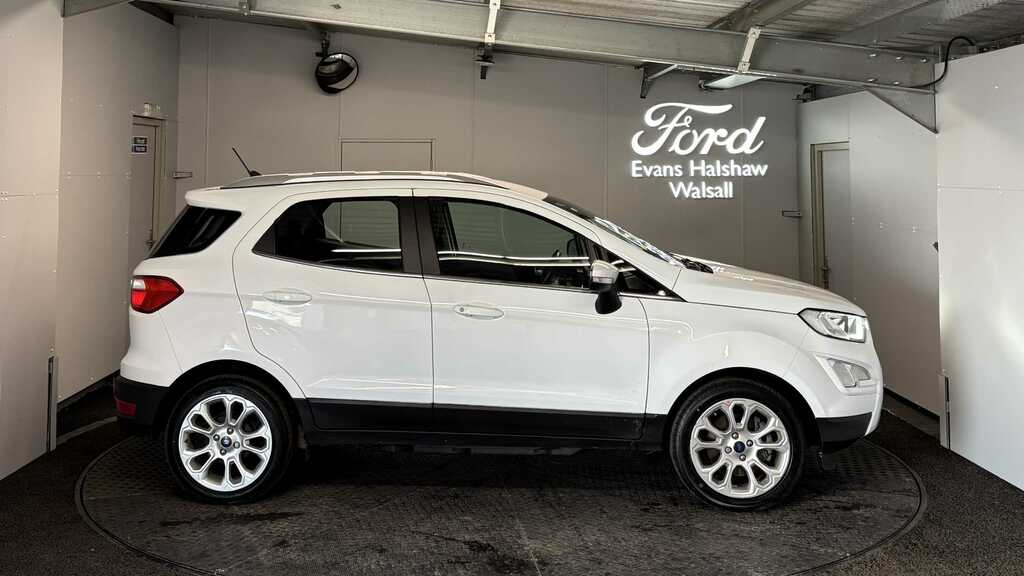 Ford Ecosport 1.0 Ecoboost 125 Titanium 2021 BD21XPV White #4
