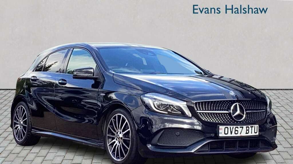 Mercedes-Benz A Class A200 Whiteart 2017 Black
