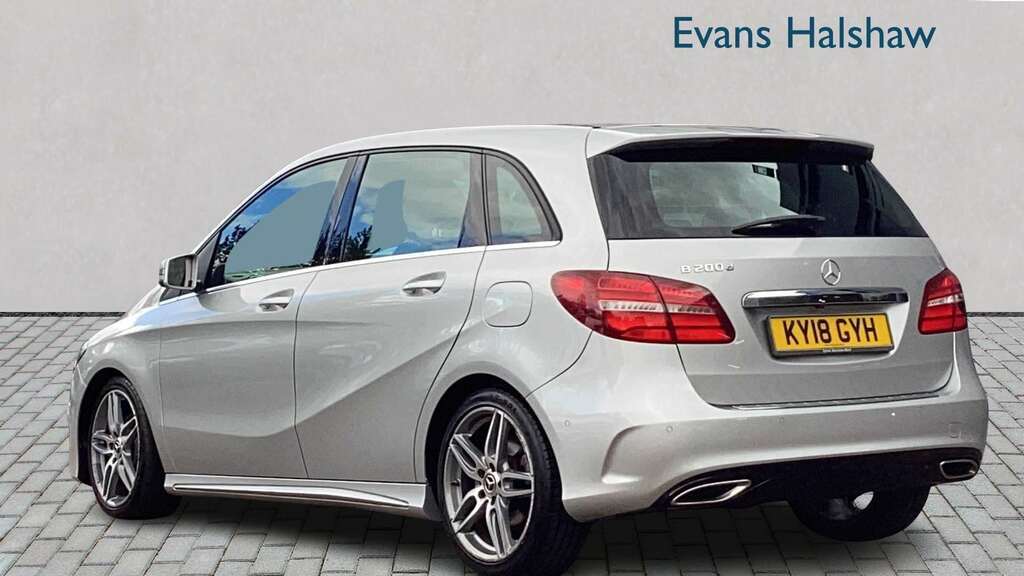 Mercedes-Benz B Class B200d Amg Line Premium Plus 2018 KY18GYH Silver #3