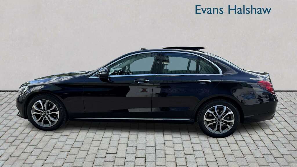 Mercedes-Benz C Class C200d Sport Premium 2018 SG18JXF Black #5