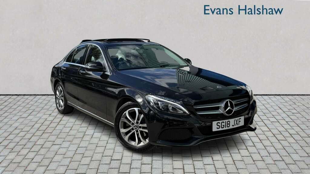 Mercedes-Benz C Class C200d Sport Premium 2018 Black