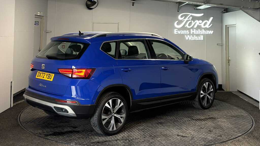 Seat Ateca 1.5 Tsi Evo Se Technology 2022 DX72YBU Blue #4