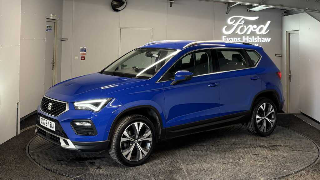 Seat Ateca 1.5 Tsi Evo Se Technology 2022 DX72YBU Blue #2