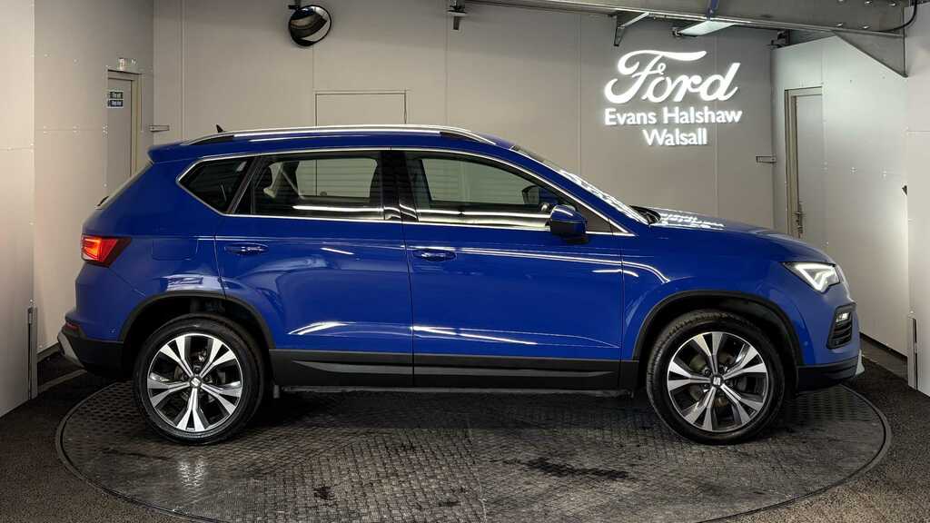 Seat Ateca 1.5 Tsi Evo Se Technology 2022 DX72YBU Blue #3