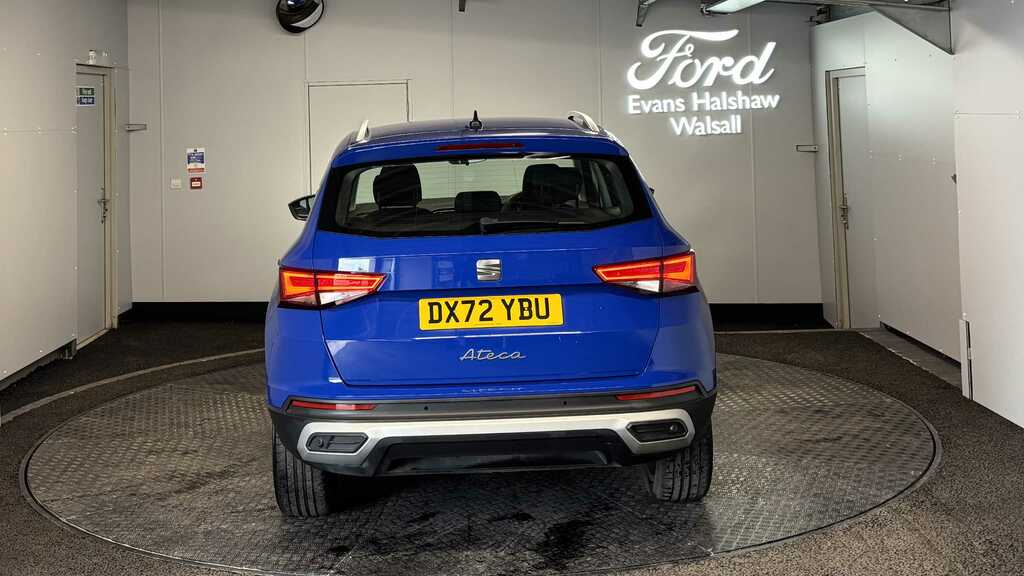 Seat Ateca 1.5 Tsi Evo Se Technology 2022 DX72YBU Blue #5