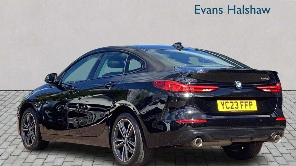 BMW 2 Series 218D Sport Live Cockpit Prof 2023 YC23FFP Black #2