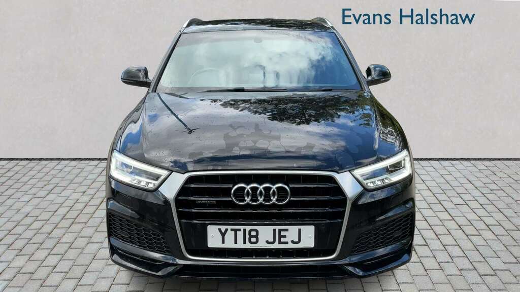 Audi Q3 2.0 Tdi Quattro S Line Edition S Tronic 2018 YT18JEJ Black #4