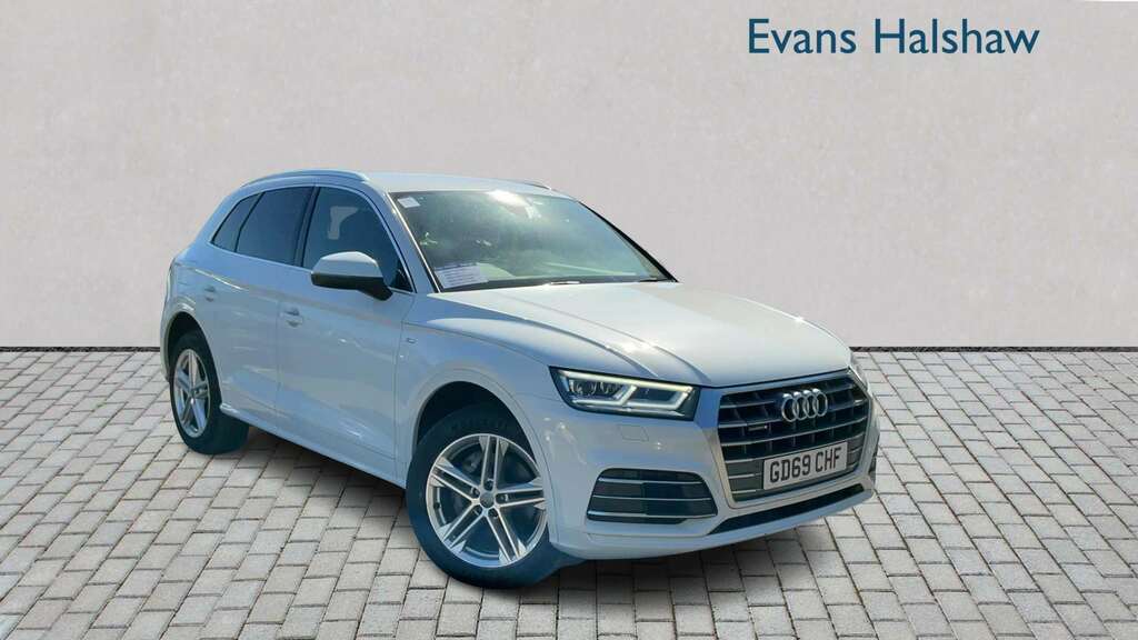 Audi Q5 40 Tdi Quattro S Line S Tronic 2019 White