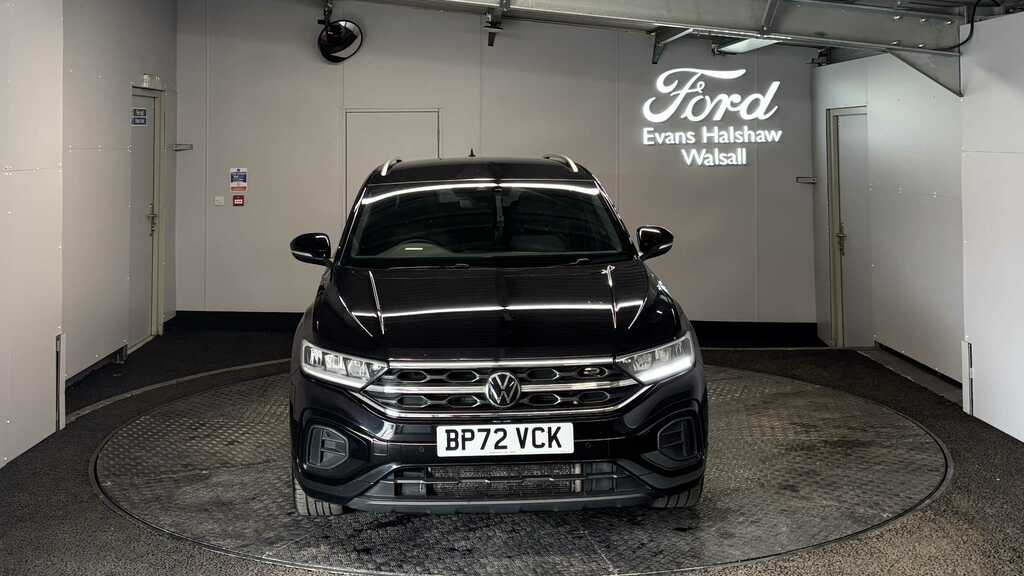 Volkswagen T-Roc 1.5 Tsi R-line Dsg 2023 BP72VCK Black #2