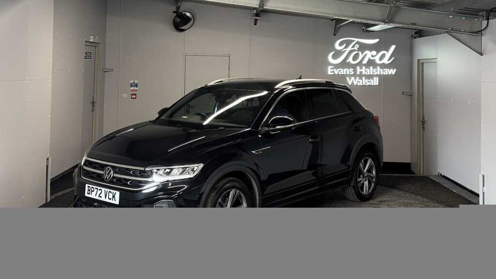 Volkswagen T-Roc 1.5 Tsi R-line Dsg 2023 BP72VCK Black #3