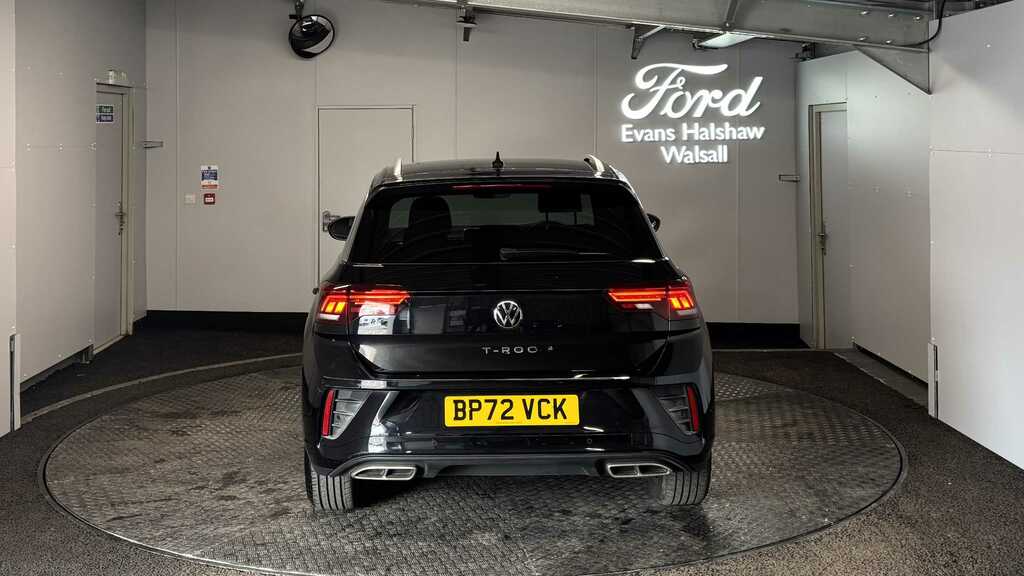 Volkswagen T-Roc 1.5 Tsi R-line Dsg 2023 BP72VCK Black #6